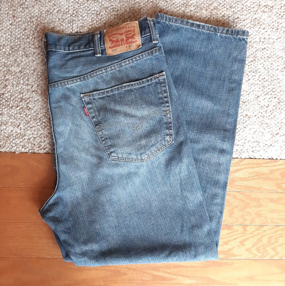 Men's Levi's 550 Jeans size 40X30 - Picture 2 of 16